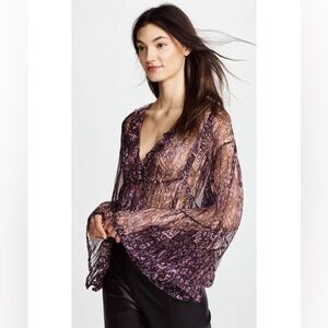 IRO Ginger Chiffon Top